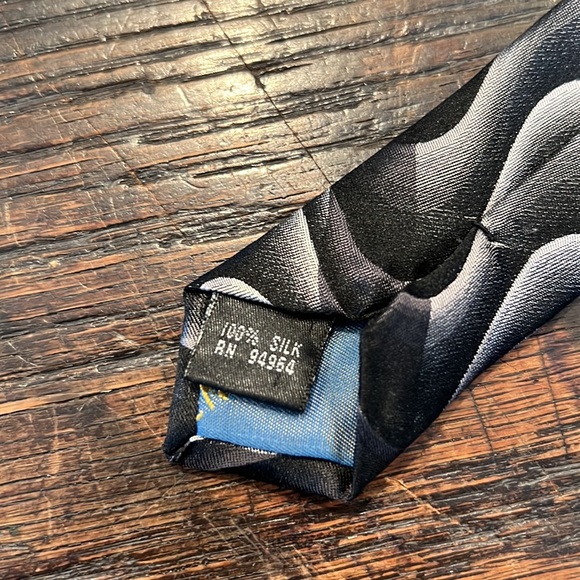 Renzo Grey Swirl Tie - Picture 3 of 3